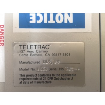 TELETRAC 8000 Laser Tracking Autofocus